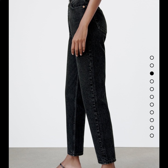 ZARA MOM FIT JEANS - Picture 1 of 4